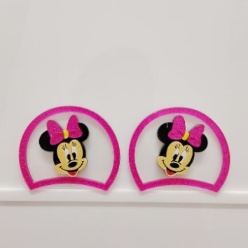 ORELHA MINNIE ROSA