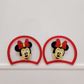 ORELHA MINNIE VERMELHA
