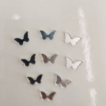MINI BORBOLETA ESPELHADO (10 UNIDADES)