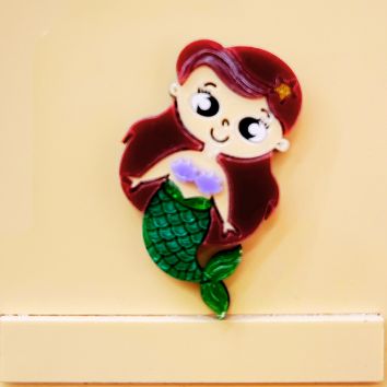 APLIQUE PEQUENA SEREIA