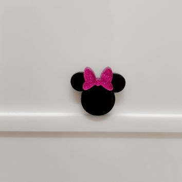 ROSTO MINNIE (LAÇO ROSA)