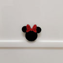 ROSTO MINNIE (LAÇO VERMELHO)