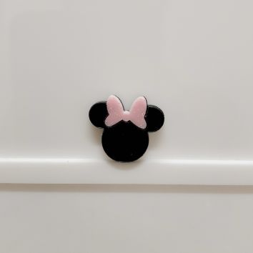 ROSTO MINNIE (LAÇO ROSA CLARO)