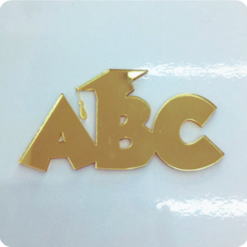 ABC ACRÍLICO ESPELHADO