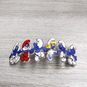 SUBLIMADO CURVADO (SMURFS)