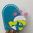 BASE PARA BOLSA SMURFETTE