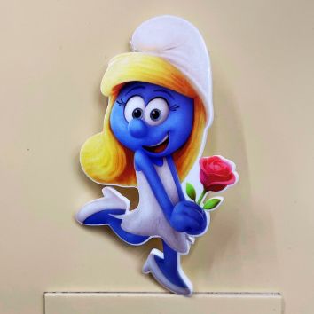 SUBLIMADO CURVADO (SMURFETTE)