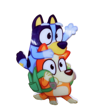 Bluey Sublimado Curvado