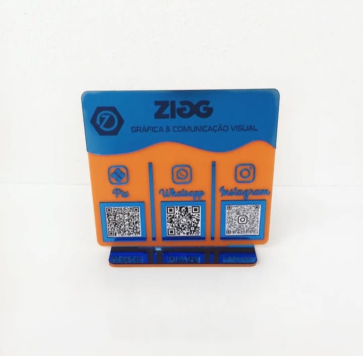 Placa QR Code