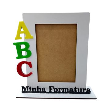 MDF - QUADRO ABC (Minha Formatura)