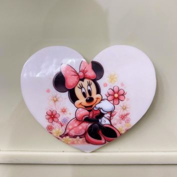 SUBLIMADO CURVADO (MINNIE/CORAÇÃO)